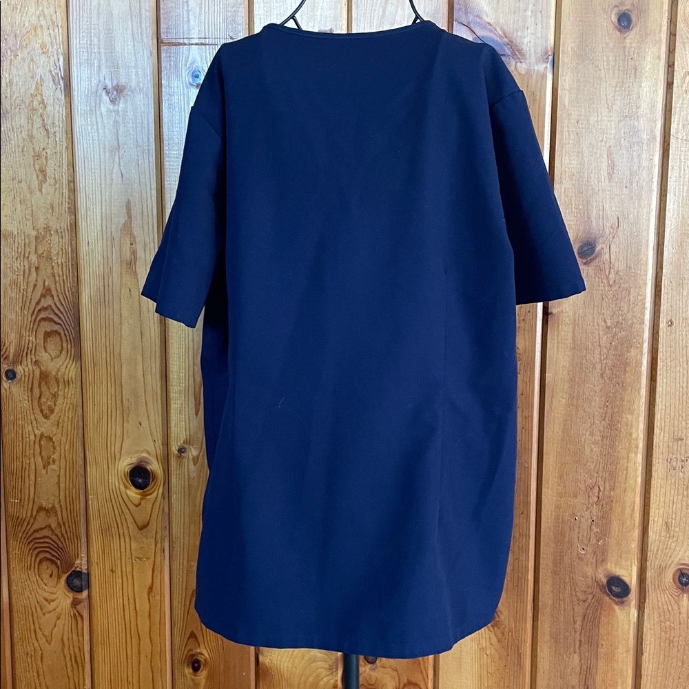 Fig Catarina one pocket scrub top women's nurse scrub top navy blue size XL - Picture 6 of 10